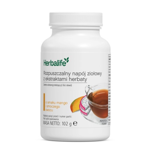 Herbalife Herbatka rozpuszczalna o smaku mango i smoczego owocu 102 g