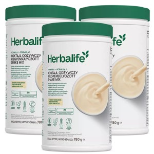 3 x koktajl Herbalife 780 g