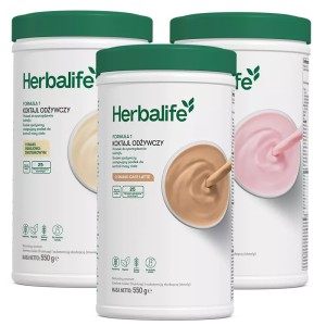 3 x koktajl Herbalife